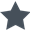 Icon: Star (medium dark)